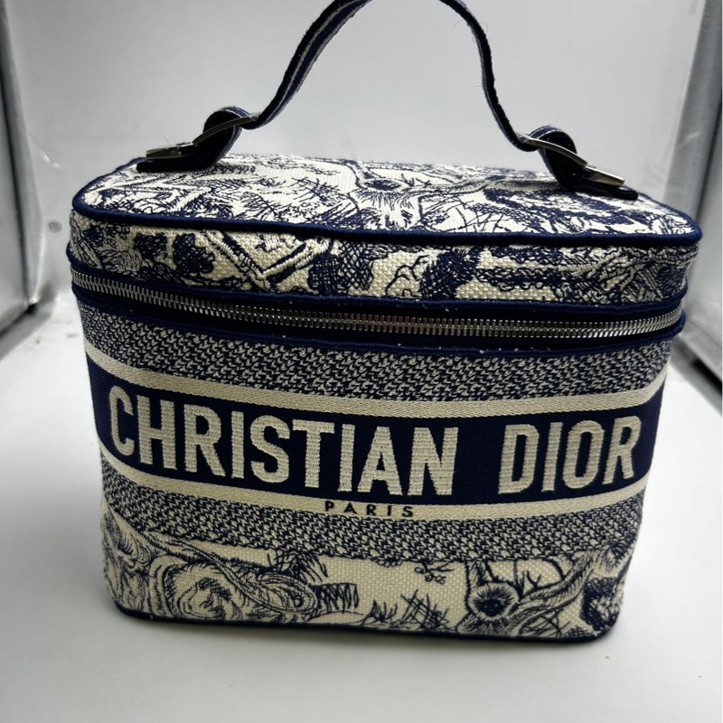Dior/迪奧 刺繡動物園圖案化妝包 20年編碼-1
