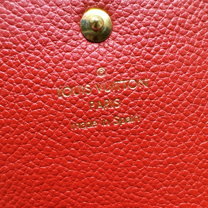 二手正品Louis Vuitton牛皮壓紋卡片零錢包 LV錢包 LV皮夾 LV卡包 LV零錢包 LV短夾-13