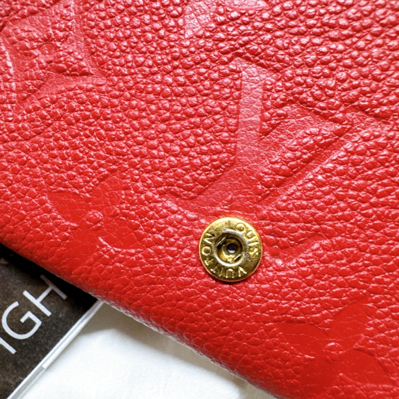 二手正品Louis Vuitton牛皮壓紋卡片零錢包 LV錢包 LV皮夾 LV卡包 LV零錢包 LV短夾-24