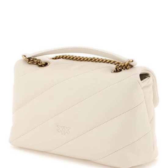 Pinko 女士 斜絎縫單肩包均碼碼高度：19 CM 長度：27 CM 深度：11 CM-1