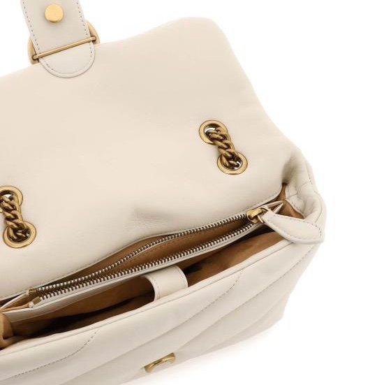 Pinko 女士 斜絎縫單肩包均碼碼高度：19 CM 長度：27 CM 深度：11 CM-2