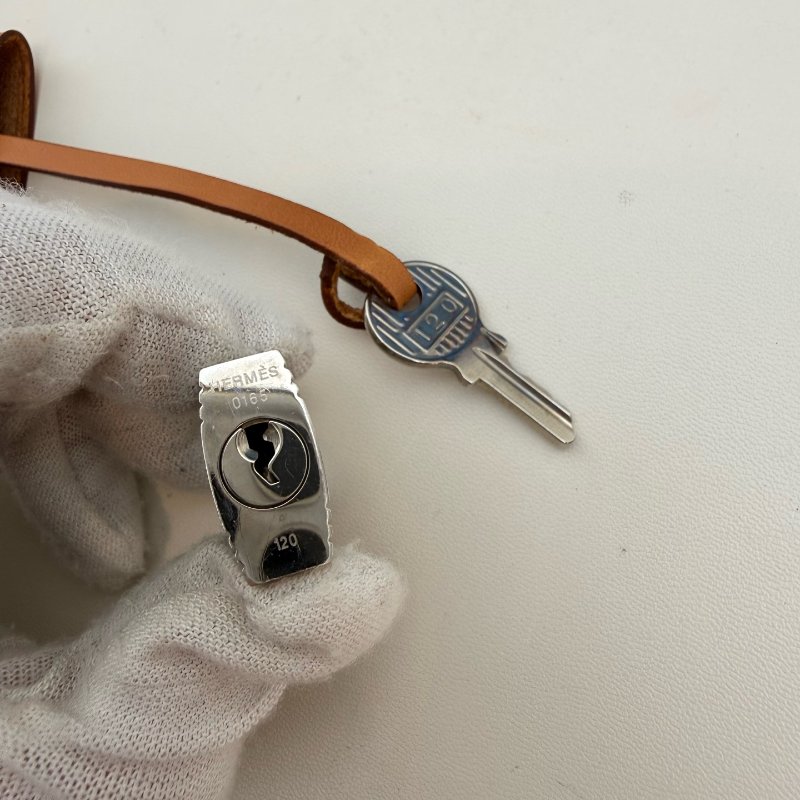 Hermes 爱马仕herbag 31 藍色布拼棕色蓋 T刻 2015年-16
