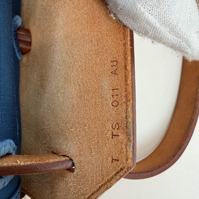 Hermes 爱马仕herbag 31 藍色布拼棕色蓋 T刻 2015年-38