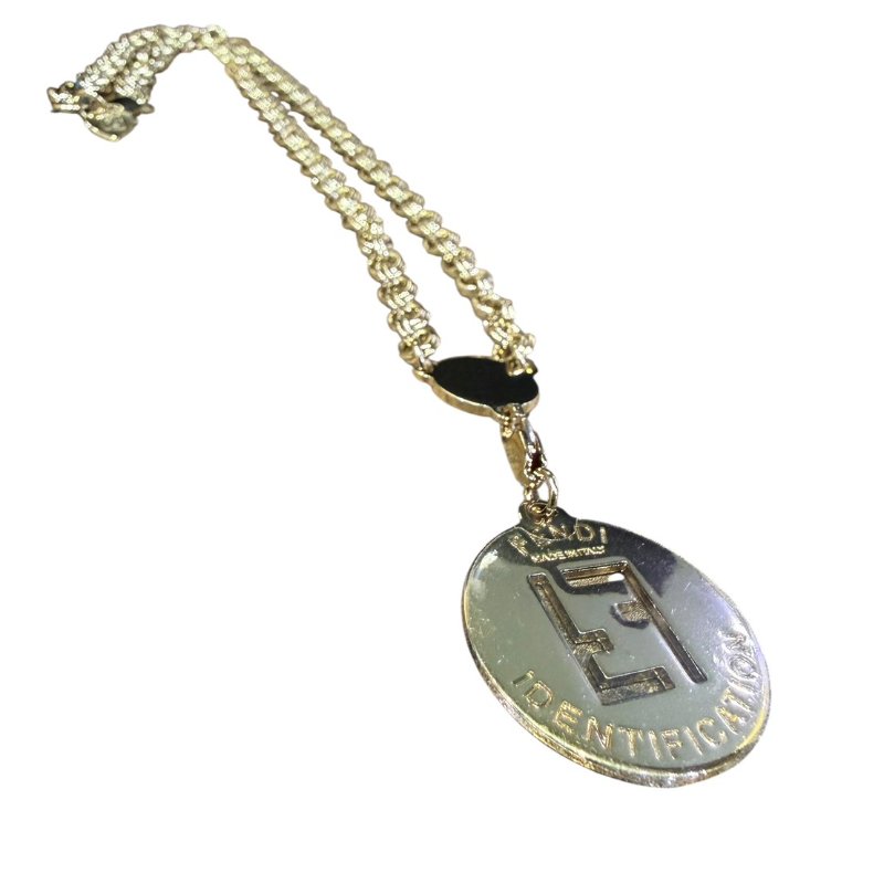 【美收精品】FENDI項鍊 5-125-8