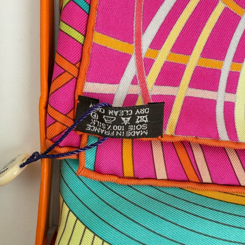 Hermes 愛馬仕 絲巾 90*90cm 閒置新-2