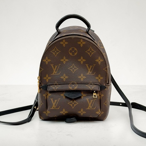 莉亞精品♡ Lv M44873 老花小書包 二手
