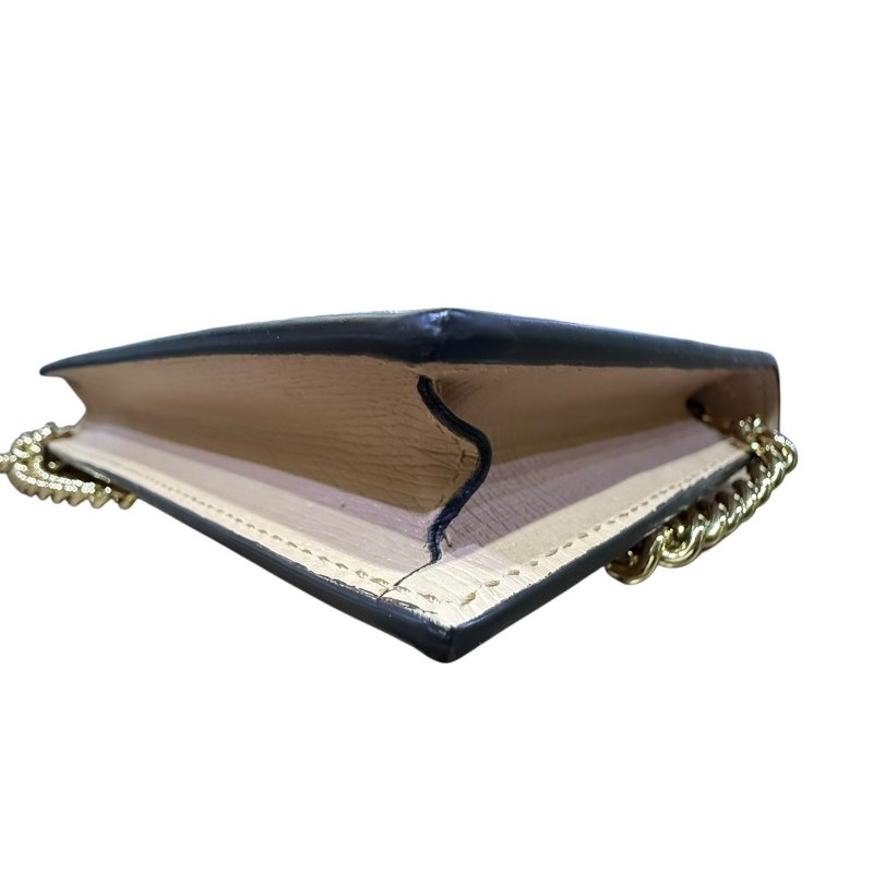 【美收精品】Gucci膚色金釦WOC 5-164-4