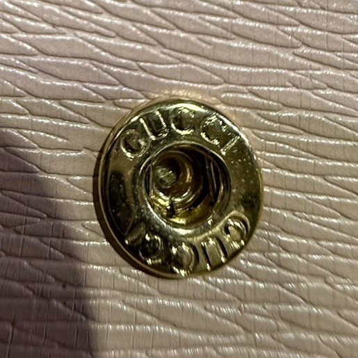 【美收精品】Gucci膚色金釦WOC 5-164-14