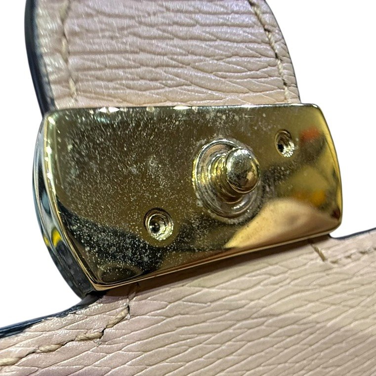 【美收精品】Gucci膚色金釦WOC 5-164-15