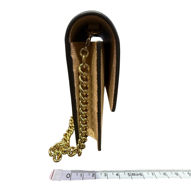 【美收精品】Gucci膚色金釦WOC 5-164-19