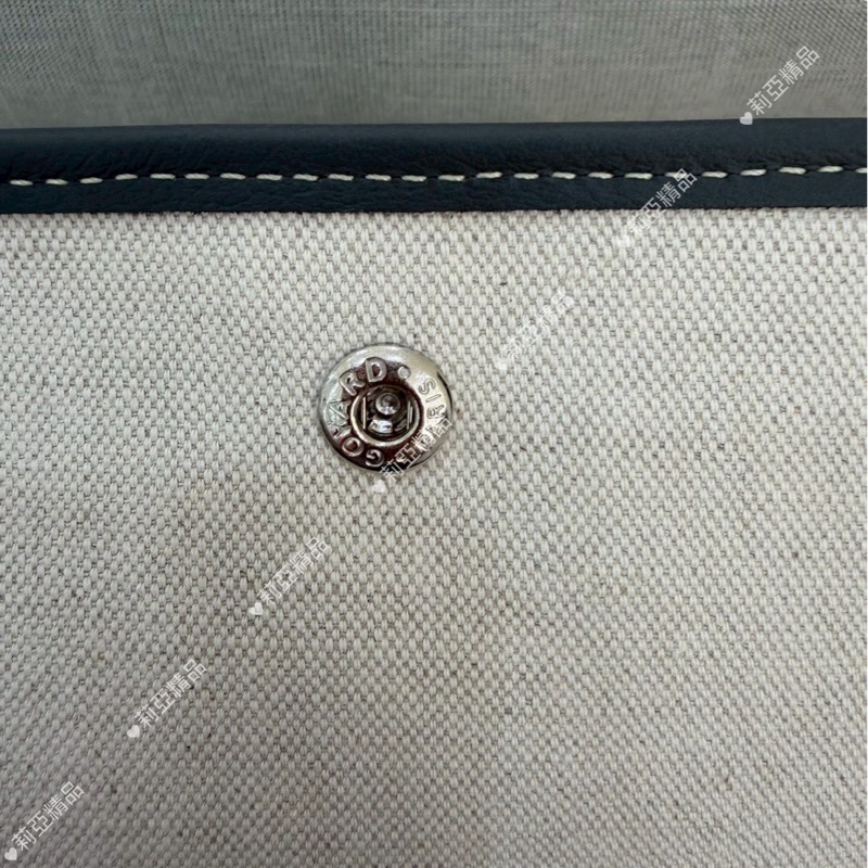 莉亞精品♡ Goyard plumet灰色老花信封包小號 二手-20