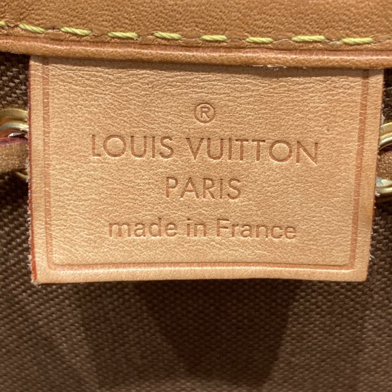 LOUIS VUITTON 路易威登 M41346 NANO NOÉ MINI 迷你老花肩背包 帆布 老花 棕色 金釦-13
