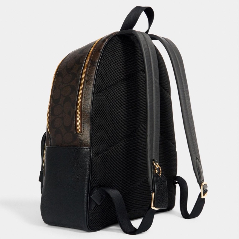 Coach 男女同款 拉鍊雙肩包均碼碼38.7cm*12.7cm*33cm-4