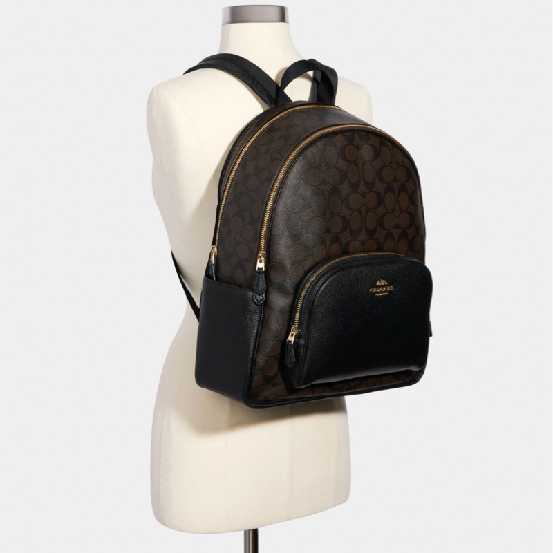 Coach 男女同款 拉鍊雙肩包均碼碼38.7cm*12.7cm*33cm-6