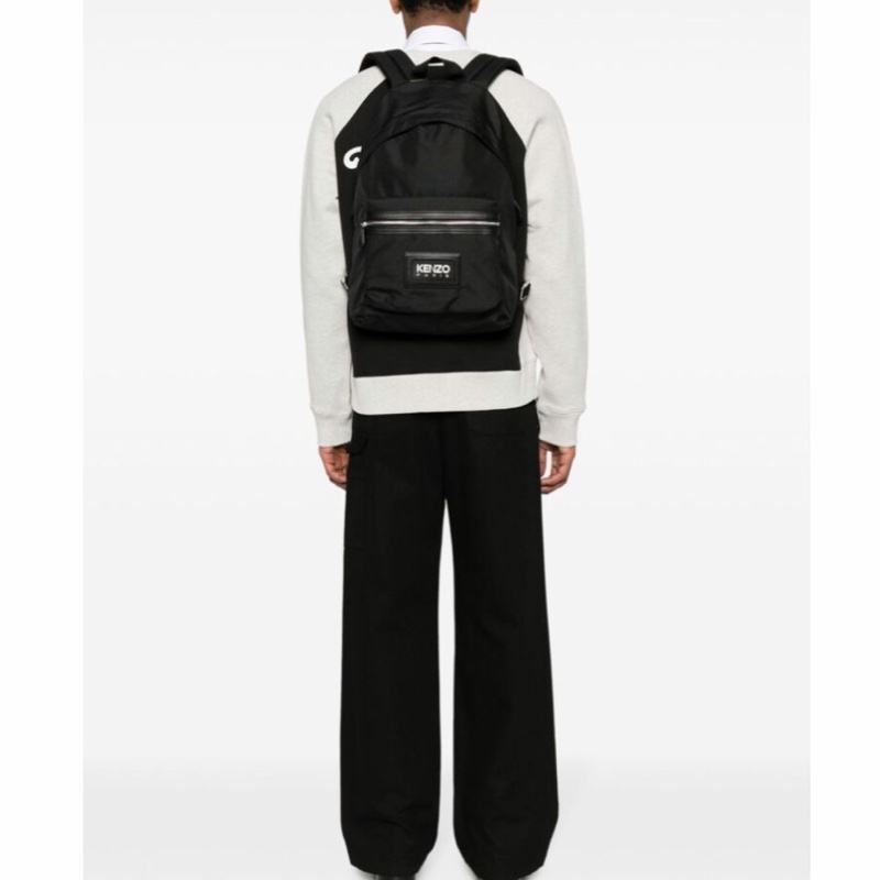 Kenzo 男士 拉链双肩包均码码-3