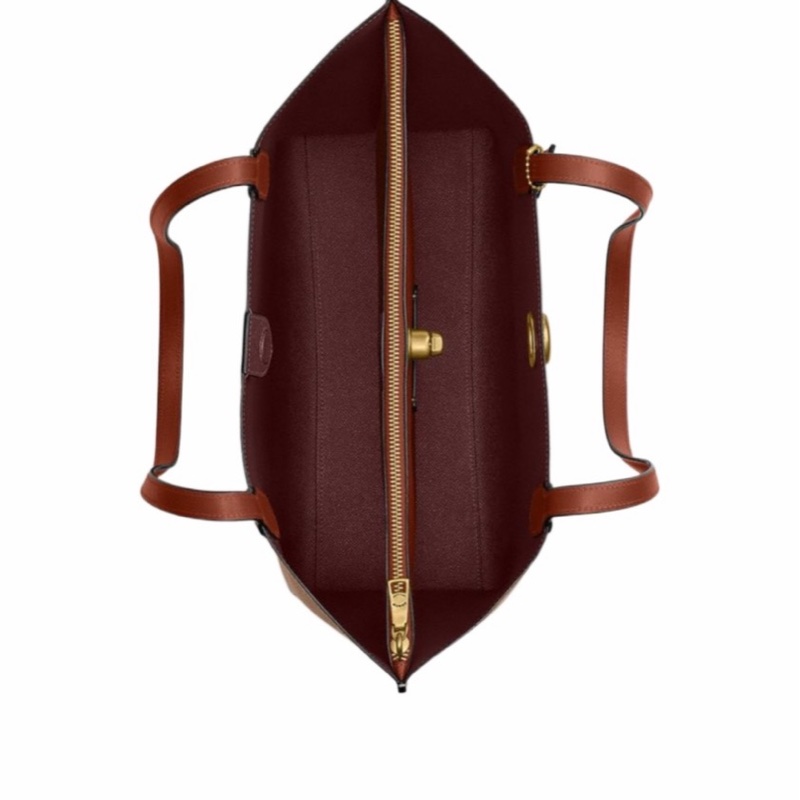 Coach 女士 Willow 標誌性手提包均碼碼34.5cm*14.5cm*27.5cm-5