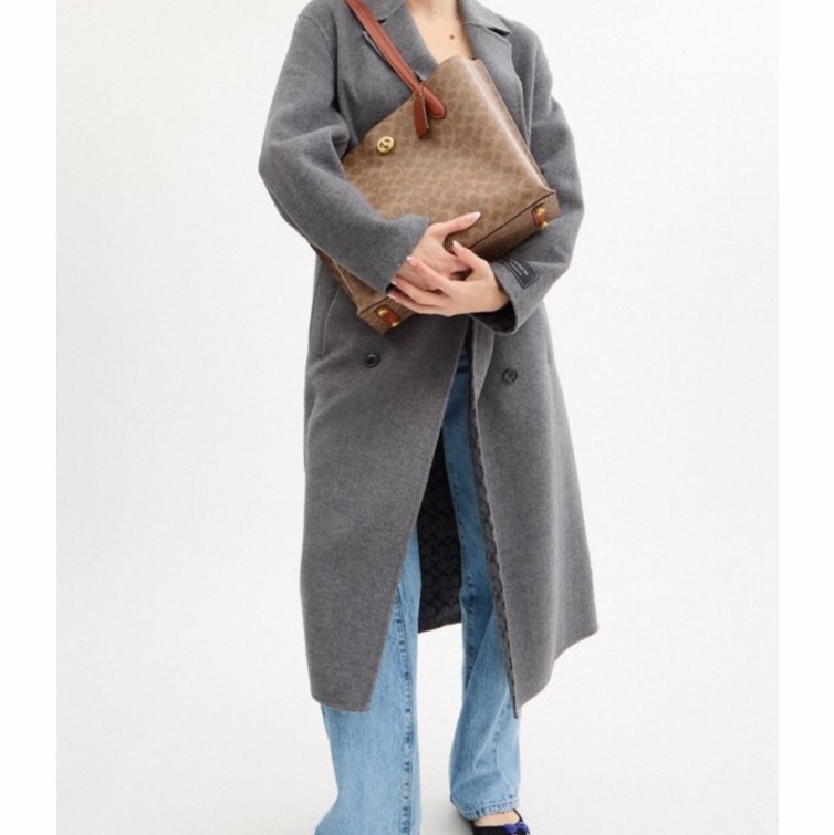 Coach 女士 Willow 標誌性手提包均碼碼34.5cm*14.5cm*27.5cm-6