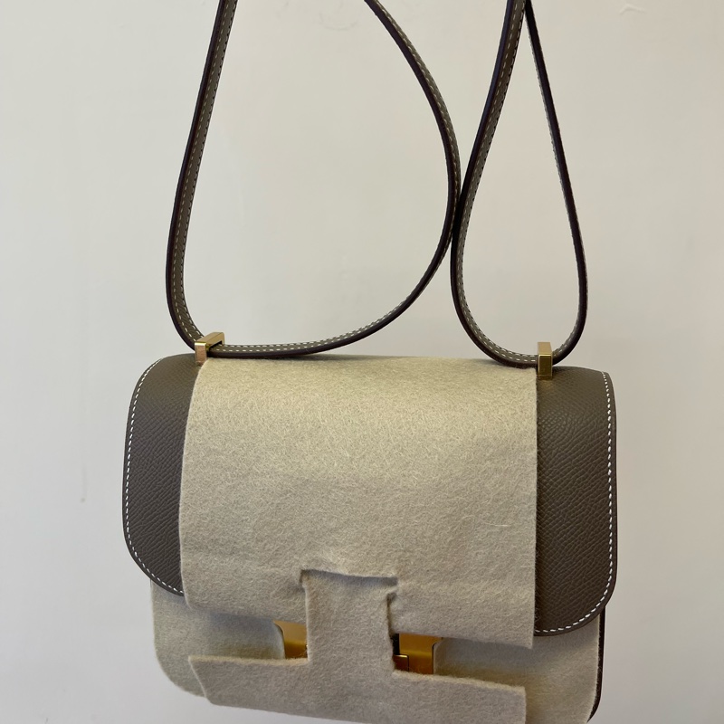 📍全新HERMÈS愛馬仕 Constance 19 金扣 Epsom皮 K刻-2