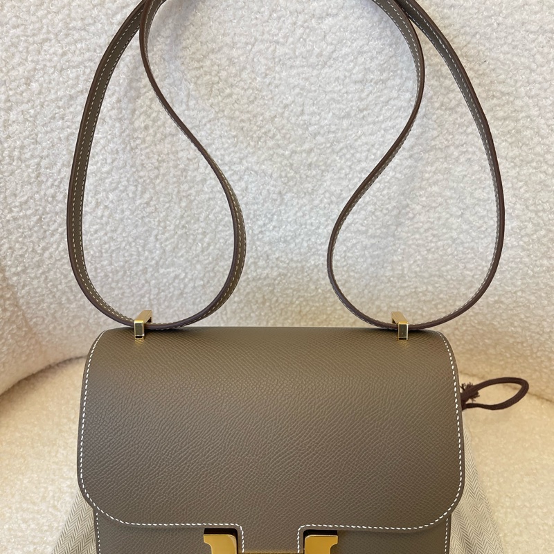 📍全新HERMÈS愛馬仕 Constance 19 金扣 Epsom皮 K刻-3