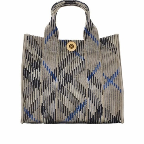 Burberry 女士 迷你格紋針織單肩包均碼碼MINI、25cm*11cm*22cm