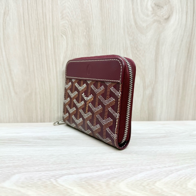 Goyard 酒紅色MATIGNON PM零錢包-3