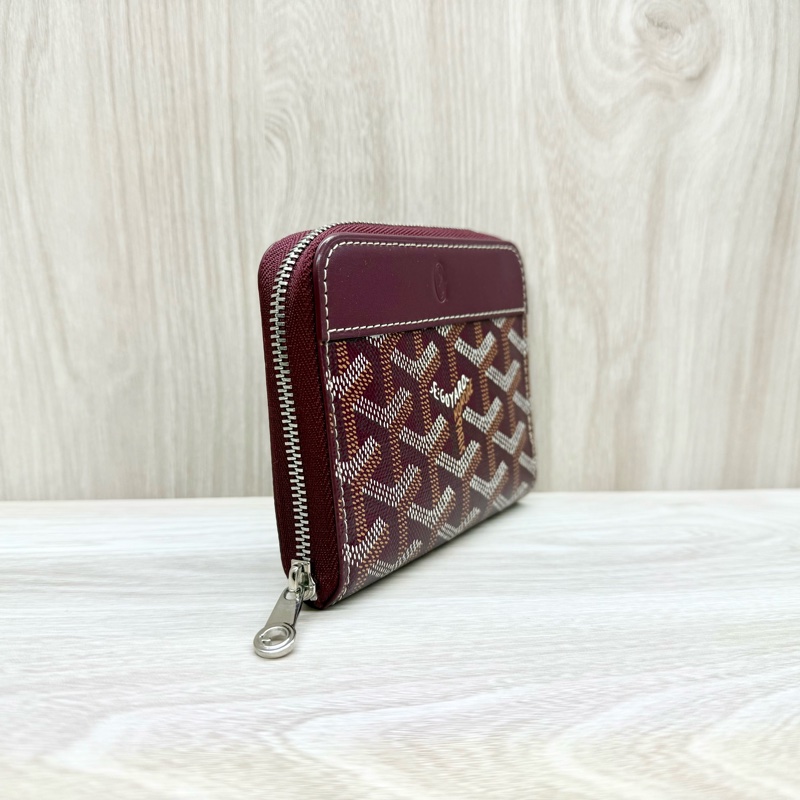 Goyard 酒紅色MATIGNON PM零錢包-4
