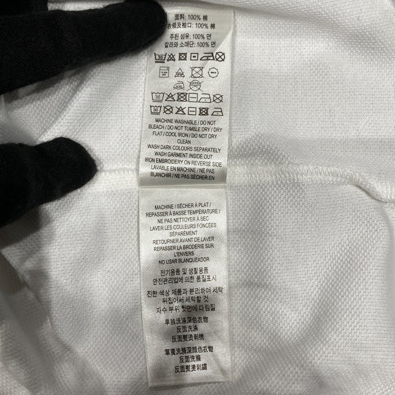 BURBERRY 博柏利 POLO衫 8067583 騎士刺繡 白色-9