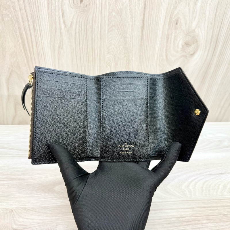 LV 原花雙色短夾victorine M81557-5