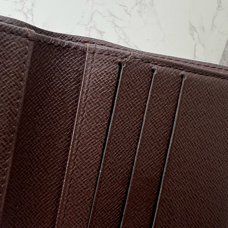 香緹國際精品 869 LV棋盤格 短夾-7