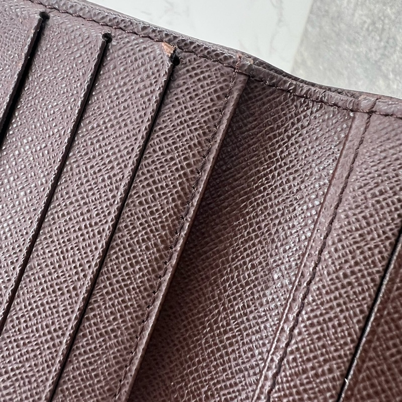 香緹國際精品 869 LV棋盤格 短夾-8