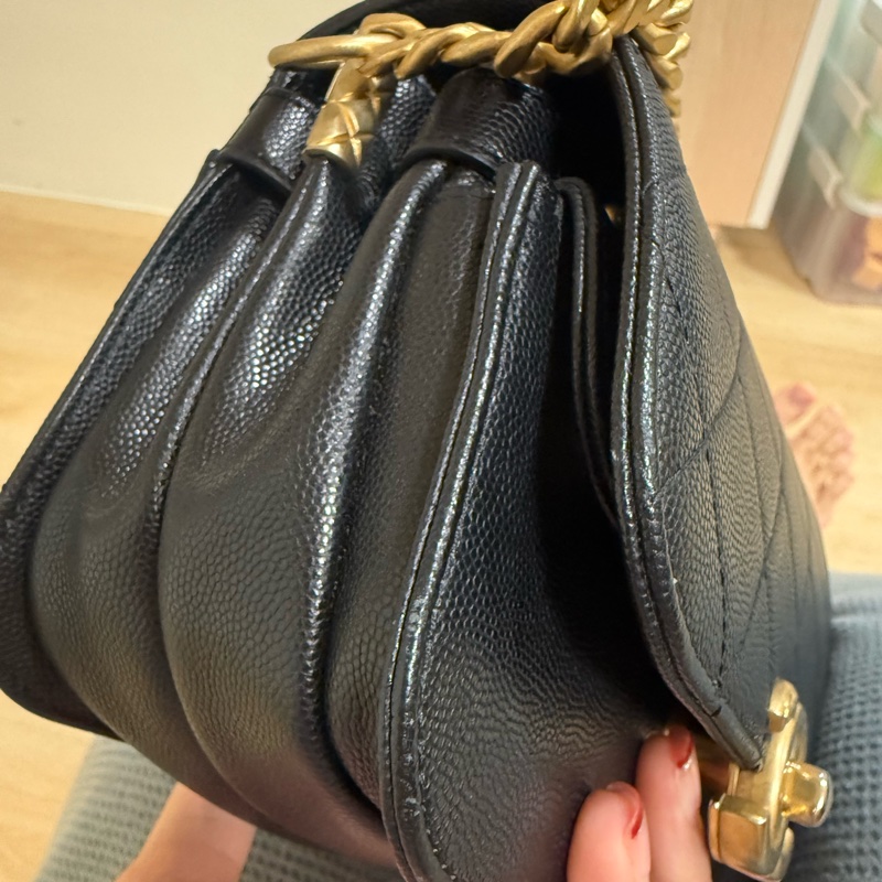 Chanel 郵差包 晶片款-14