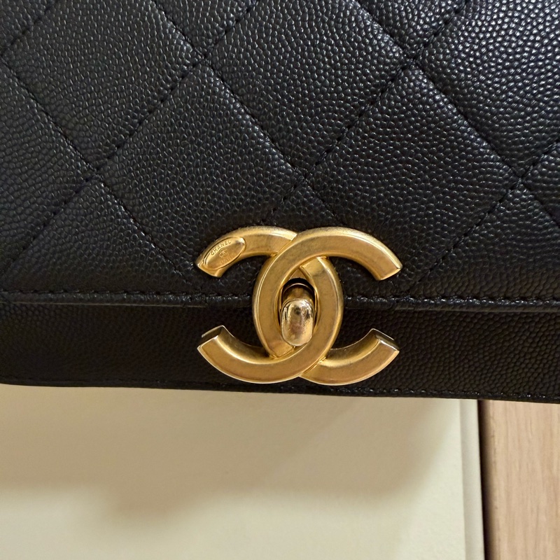 Chanel 郵差包 晶片款-17