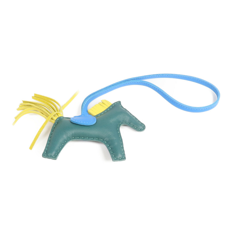 HERMES Milo皮革Rodeo PM掛飾-1