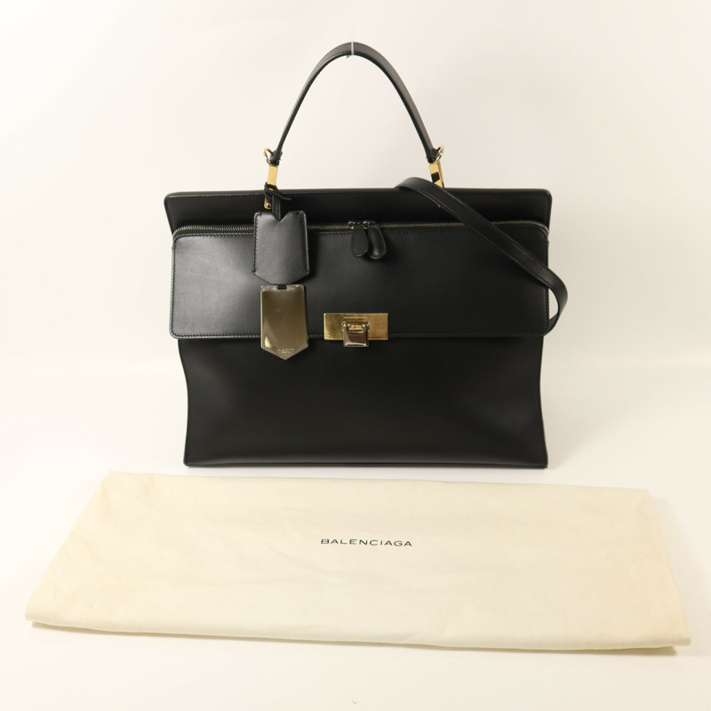 BALENCIAGA 牛皮皮革Rudis手挽肩背兩用袋-8