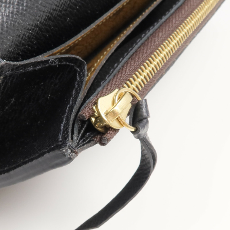 LOUIS VUITTON Monogram Reverse Emilie金扣長錢包-12