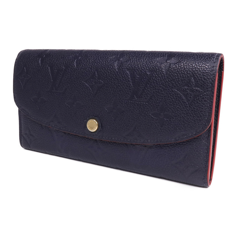 LOUIS VUITTON Monogram Empreinte Emilie金扣長財布-2