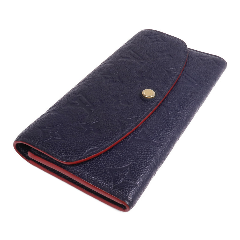 LOUIS VUITTON Monogram Empreinte Emilie金扣長財布-3