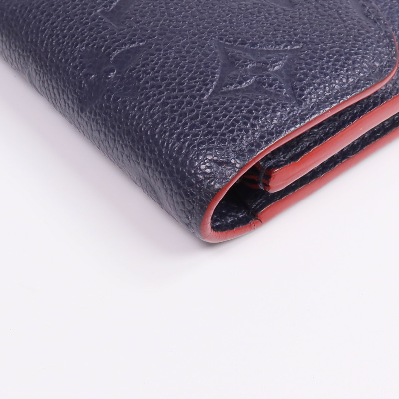 LOUIS VUITTON Monogram Empreinte Emilie金扣長財布-9