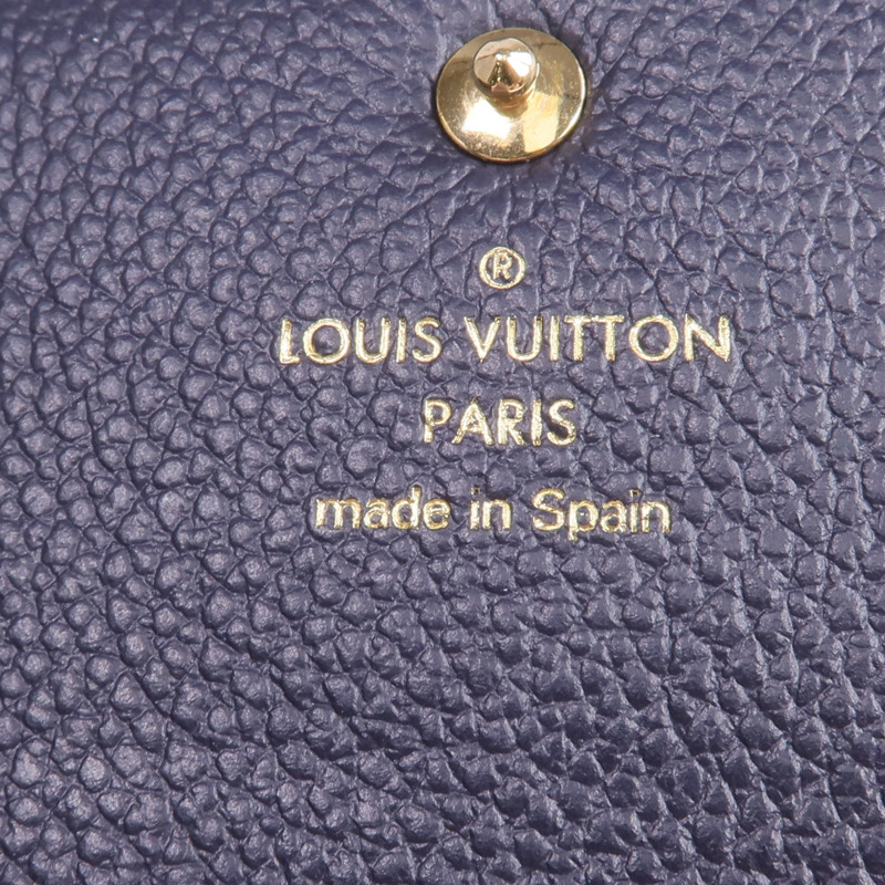 LOUIS VUITTON Monogram Empreinte Emilie金扣長財布-13