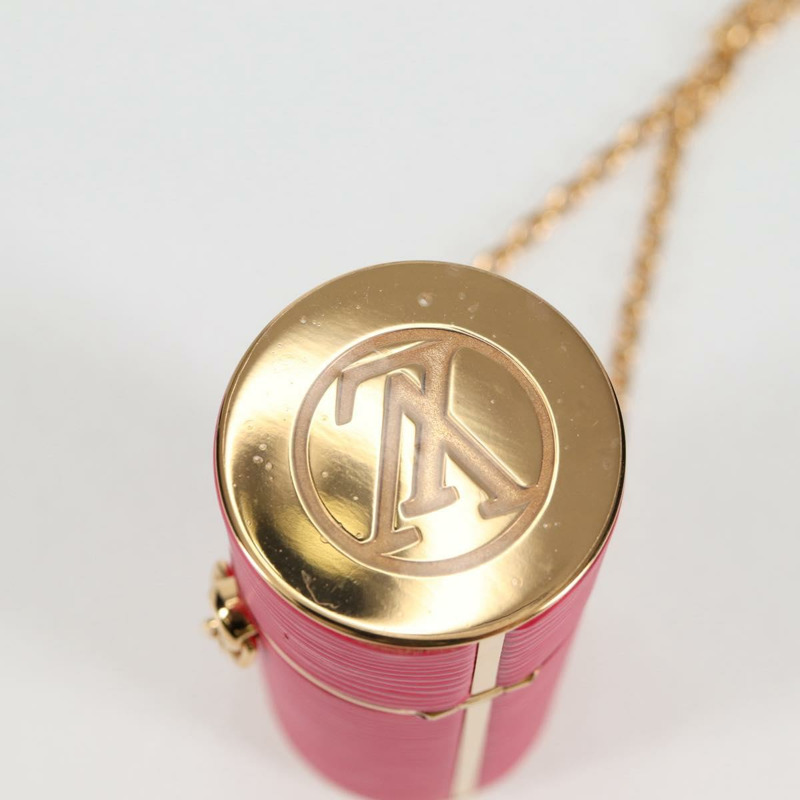 【日本直送】路易威登 Epi 唇膏盒化妝包 粉紅 R97984 LV Auth MX267M-5