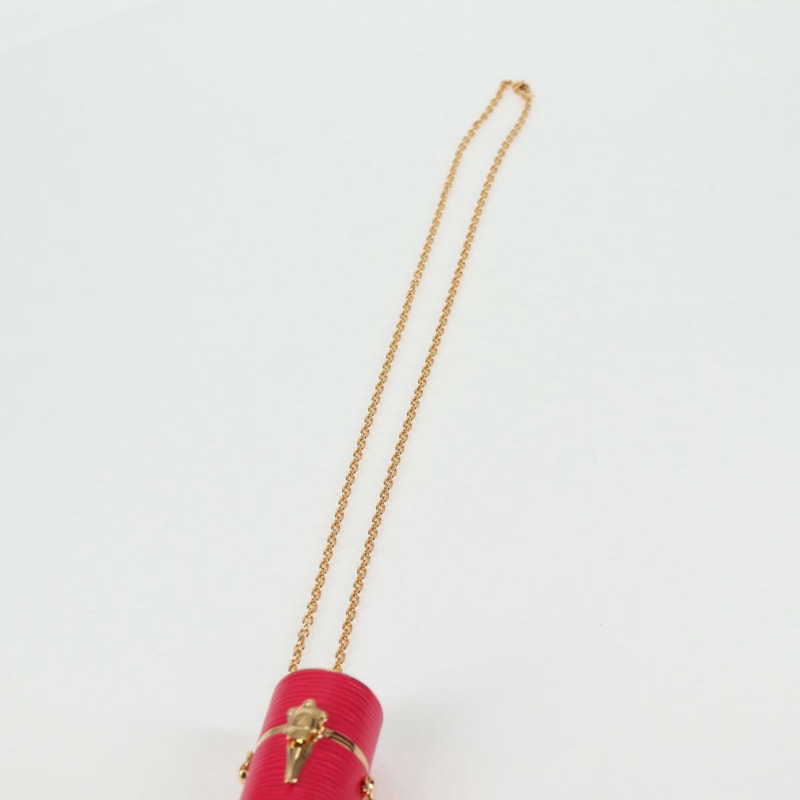 【日本直送】路易威登 Epi 唇膏盒化妝包 粉紅 R97984 LV Auth MX267M-13