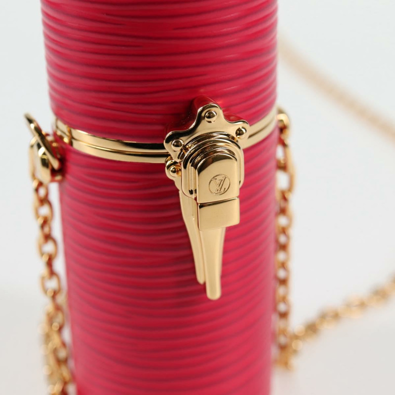 【日本直送】路易威登 Epi 唇膏盒化妝包 粉紅 R97984 LV Auth MX267M-18