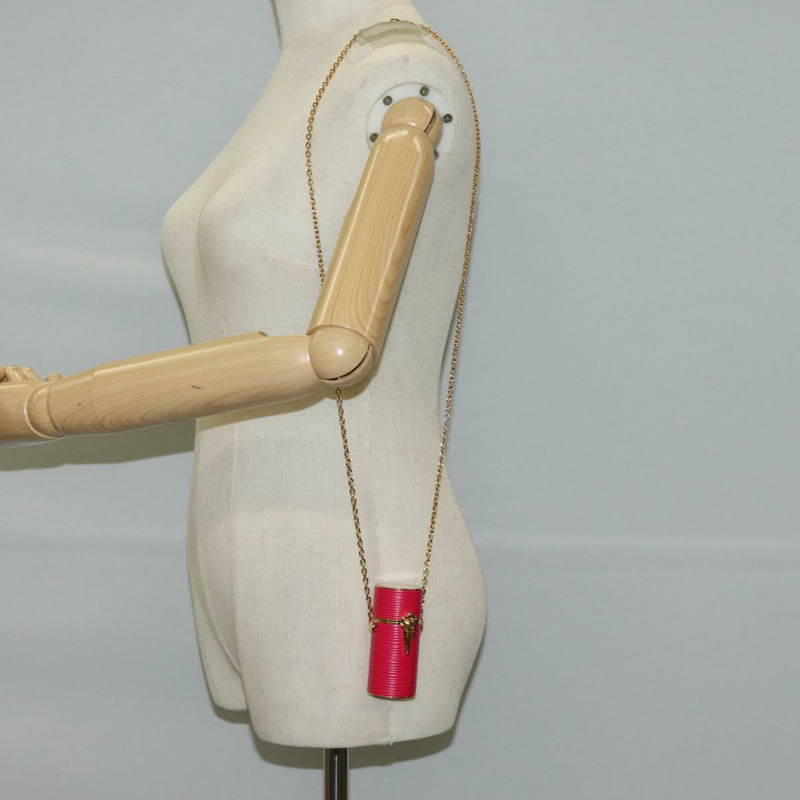 【日本直送】路易威登 Epi 唇膏盒化妝包 粉紅 R97984 LV Auth MX267M-21