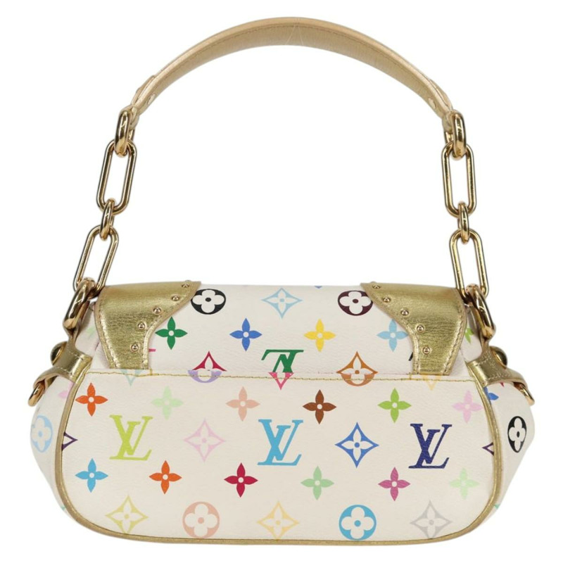 【日本直送】路易威登 Monogram Multicolor Marilyn All Bag 白 M40206 LV 正品 124890SAV-2