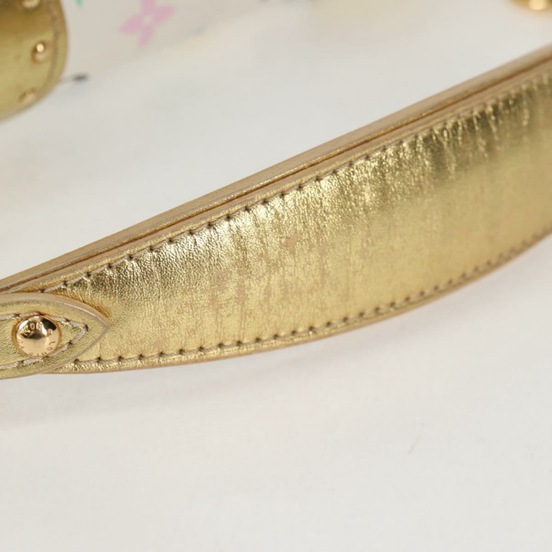 【日本直送】路易威登 Monogram Multicolor Marilyn All Bag 白 M40206 LV 正品 124890SAV-7