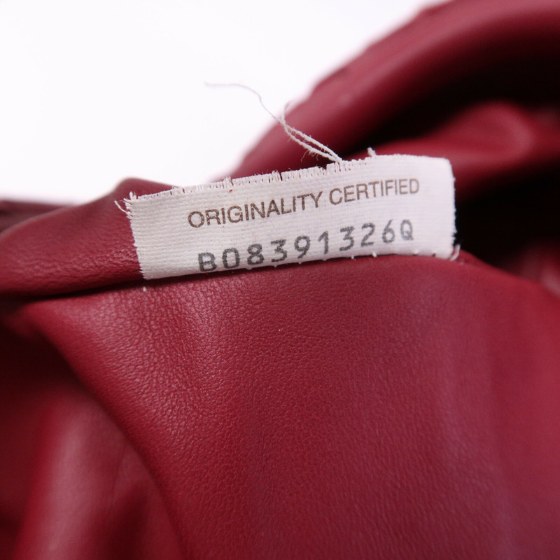 BOTTEGA VENETA 皮革Saddle Pouch金扣手拿包-7