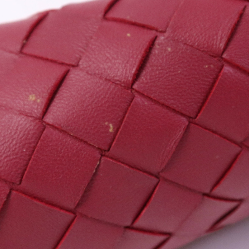 BOTTEGA VENETA 皮革Saddle Pouch金扣手拿包-15