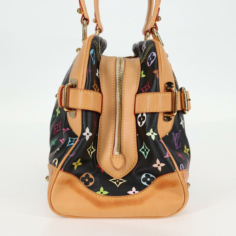 【日本直送】路易威登 Monogram Multicolor Claudia 手提包 黑色 M40194 LV 正品 124894SAV-4