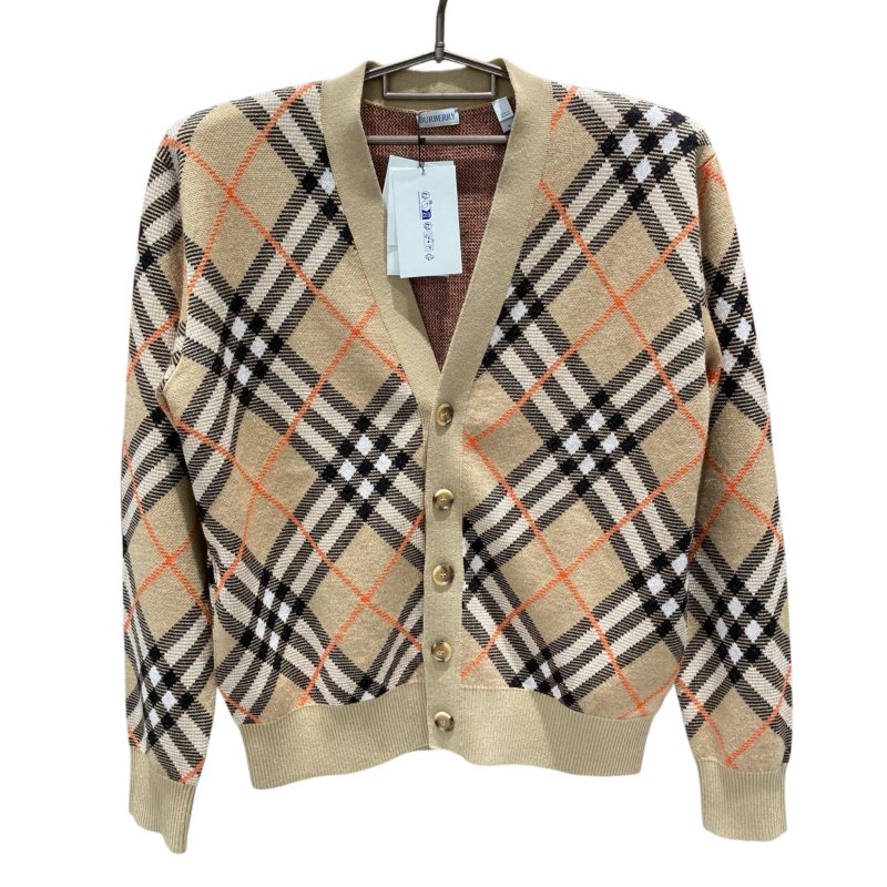 BURBERRY 博柏利 格紋開襟外套 8093494-0