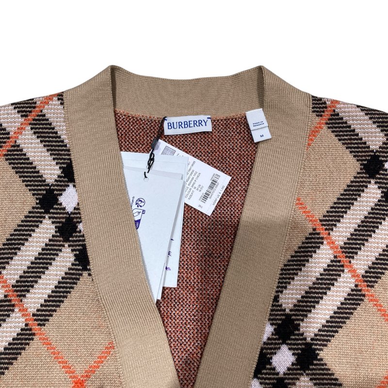 BURBERRY 博柏利 格紋開襟外套 8093494-2